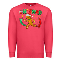 Cardinal oh snap with gingerbread Premium Sweatshirt - MaliasSmallBusiness