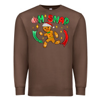 Chestnut oh snap with gingerbread Premium Sweatshirt - MaliasSmallBusiness