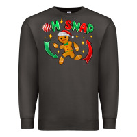 Smoke oh snap with gingerbread Premium Sweatshirt - MaliasSmallBusiness