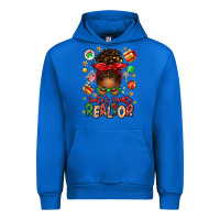 Cobalt santas favorite realtor messy bun Urban Hoodie - texasbilliewilder