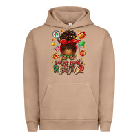 Pigment Burro santas favorite realtor messy bun Urban Hoodie - texasbilliewilder