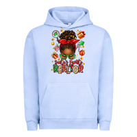 Pigment Grape Ice santas favorite realtor messy bun Urban Hoodie - texasbilliewilder