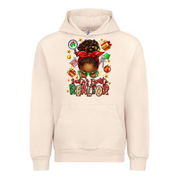 Sandshell santas favorite realtor messy bun Urban Hoodie - texasbilliewilder