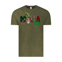 Vintage Olive Mama elf skull Vintage Tee - FaDigitalArtStudio