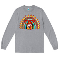 Heather Grey firefighter gnomes rainbow Long Sleeve Tee - Artiststas