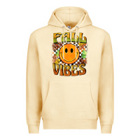 Pina Colada fall vibes smiley face Premium Hoodie - BarkalooDesign