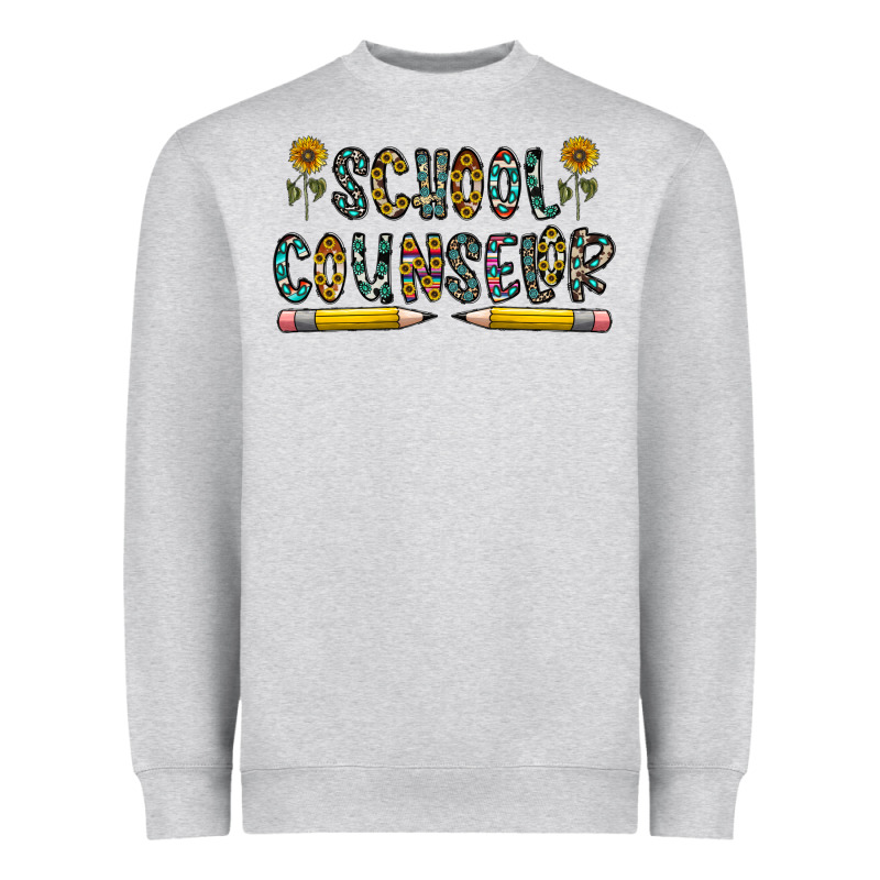 School Counselor Heavyweight Sweatshirt by CowhideDigitalArt | Teevron