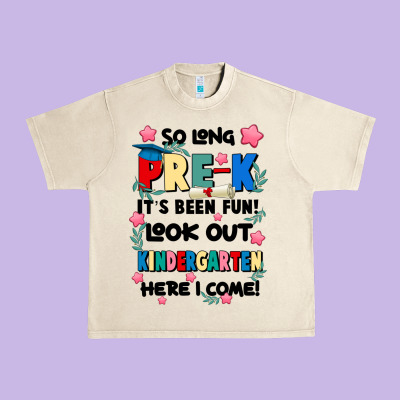So Long Pre K Urban Heavy Tee Designed By Jahusdesignshop