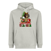 Moon Dust very merry teacher skeleton Heavyweight Hoodie - NancyCooperArtShop