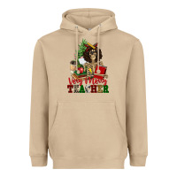 Mushroom very merry teacher skeleton Heavyweight Hoodie - NancyCooperArtShop