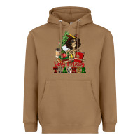 Toasted Coconut very merry teacher skeleton Heavyweight Hoodie - NancyCooperArtShop