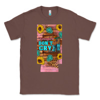 Chestnut cowgirls don't crty boots hat sunflowers 12 oz can cooler  (slim) Classic Tee - Artiststas