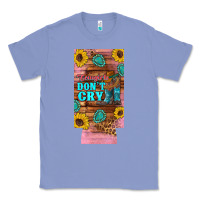 Colony Blue cowgirls don't crty boots hat sunflowers 12 oz can cooler  (slim) Classic Tee - Artiststas