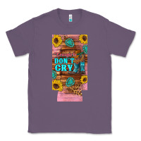 Lavender cowgirls don't crty boots hat sunflowers 12 oz can cooler  (slim) Classic Tee - Artiststas