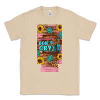 Mushroom cowgirls don't crty boots hat sunflowers 12 oz can cooler  (slim) Classic Tee - Artiststas