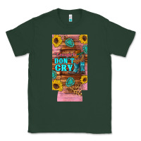 Sports Green cowgirls don't crty boots hat sunflowers 12 oz can cooler  (slim) Classic Tee - Artiststas