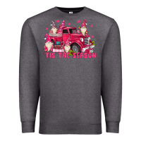 Charcoal Heather tis the season Premium Sweatshirt - MaliasSmallBusiness