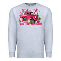Heather Grey tis the season Premium Sweatshirt - MaliasSmallBusiness