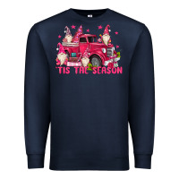 Navy tis the season Premium Sweatshirt - MaliasSmallBusiness