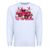 White tis the season Premium Sweatshirt - MaliasSmallBusiness