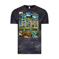 Cloud Black dad man myth legend air freshener Vintage Tee - HRA Design Shop