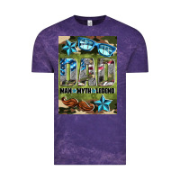 Cloud Purple dad man myth legend air freshener Vintage Tee - HRA Design Shop