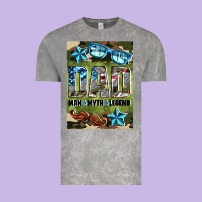 Dad Man Myth Legend Air Freshener Vintage Tee Designed By Hra Design Shop
