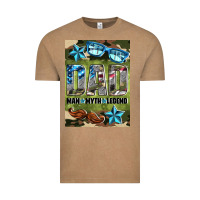 Vintage Coffee dad man myth legend air freshener Vintage Tee - HRA Design Shop