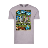 Vintage Zinc dad man myth legend air freshener Vintage Tee - HRA Design Shop