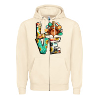 Sandshell love thanksgiving Zipper Hoodie - Jasminsmagicworld