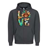 Smoke love thanksgiving Zipper Hoodie - Jasminsmagicworld