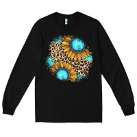 Black gemstone leopard patch Long Sleeve Tee - JahusDesignShop