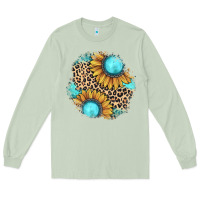 Matcha gemstone leopard patch Long Sleeve Tee - JahusDesignShop