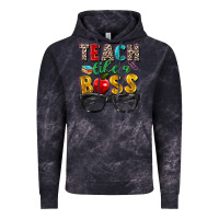 Cloud Black teach like a boss Vintage Hoodie - Zillion Design Studio