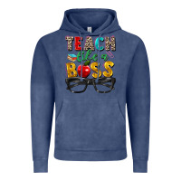 Vintage Denim teach like a boss Vintage Hoodie - Zillion Design Studio