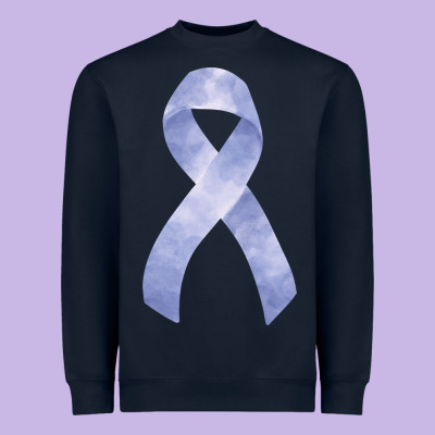 Stomach Cancer Ribbon Fa Element Heavyweight Sweatshirt Designed By Fadigitalartstudio