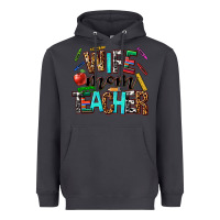 Smoke wife mom teacher Heavyweight Hoodie - NancyCooperArtShop