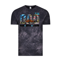 Cloud Black dad man myth legend Vintage Tee - HRA Design Shop