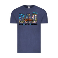 Vintage Denim dad man myth legend Vintage Tee - HRA Design Shop