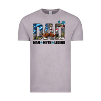 Vintage Zinc dad man myth legend Vintage Tee - HRA Design Shop