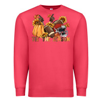 Cardinal tis' the season Premium Sweatshirt - MaliasSmallBusiness