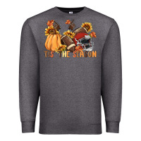 Charcoal Heather tis' the season Premium Sweatshirt - MaliasSmallBusiness