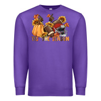 Purple tis' the season Premium Sweatshirt - MaliasSmallBusiness