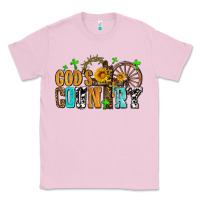 Bubblegum Pink gods country Classic Tee - AdoDesignShop