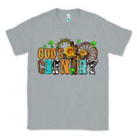 Heather Grey gods country Classic Tee - AdoDesignShop