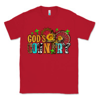 Red gods country Classic Tee - AdoDesignShop