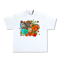 White western leopard  fall   hearts Urban Heavy Tee - AdoDesignShop