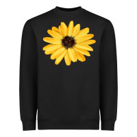 Black sunflower Heavyweight Sweatshirt - FaDigitalArtStudio