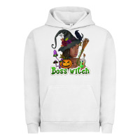 Pigment Lunar Rock Boss witch afro Urban Hoodie - NancyCooperArtShop