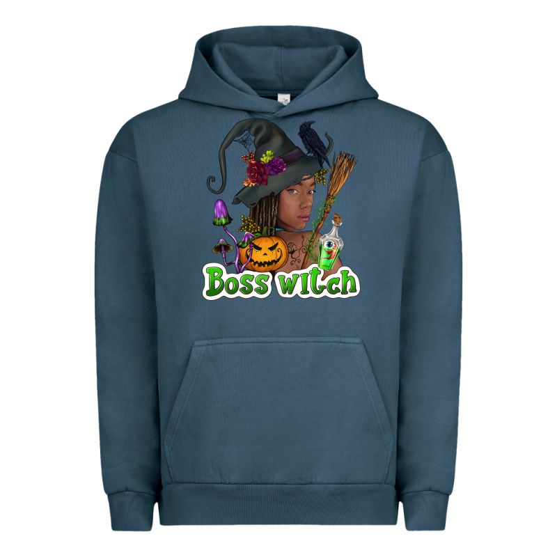 Boss Witch Afro Urban Hoodie by NancyCooperArtShop | Teevron